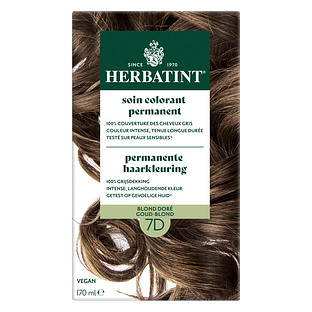 Herbatint Permanente Haarkleuring Goud-Blond 7D 170ML