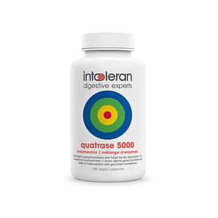 Intoleran Quatrase 5000 Enzymenmix Capsules 108CP