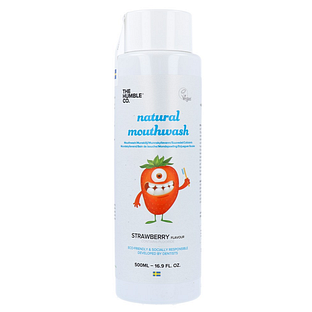 The Humble Co. Natural Mouthwash Strawberry Kids 500ML