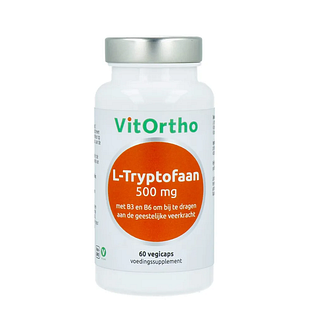VitOrtho L-Tryptofaan 500mg Capsules 60VCP