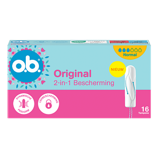 OB Original Dynamic Fit Tampons Normal 16ST OB Original Dynamic Fit Tampons Normal 16ST