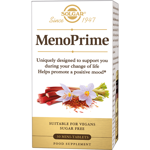 Solgar MenoPrime Menopauze voor Vrouwen Tabletten 30TB