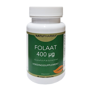 Natupharma Folaat 400mcg Capsules 60CP