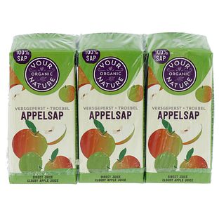 Your Organic Nature Appelsap 6PAK 1,2LT Your Organic Nature Appelsap 6PAK 1,2LT