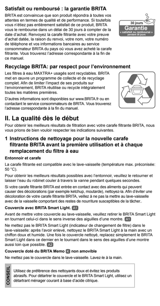 Waterfilterkan Marella Blauw XL + 1 Maxtra Filterpatroon afbeelding van document #9, instructions