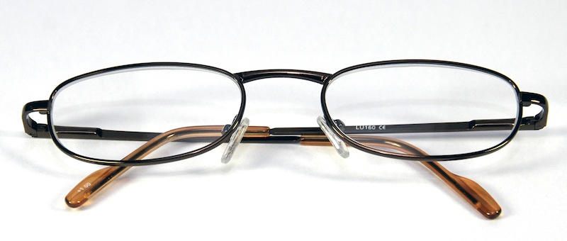Melleson Leesbril +1.00 Universeel Bruin Metaal afbeelding