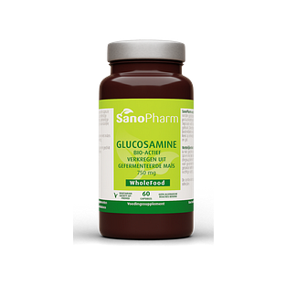 Sanopharm WholeFood Glucosamine Capsules 60CP Sanopharm WholeFood Glucosamine Capsules 60CP