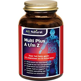 All Natural Multi Plus A-Z Tabletten 100TB