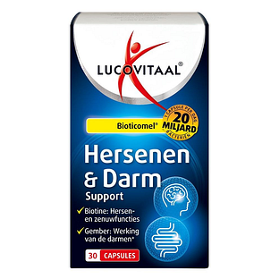 Lucovitaal Hersenen & Darm Support Capsules 30CP