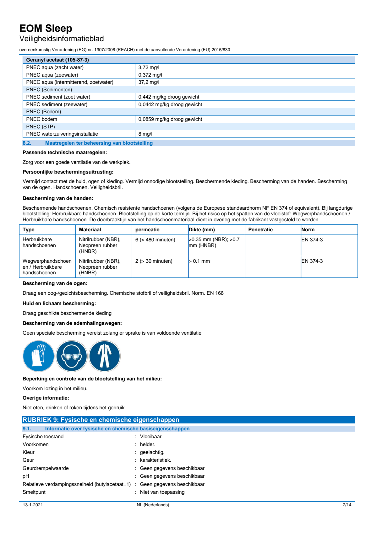 Essentiële Olie Sleep Well afbeelding van document #7, label
