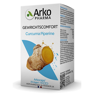 Arkocaps Curcuma Piperine Capsules 40CP