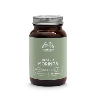Mattisson HealthStyle Biologische Moringa 400mg Capsules 60CP