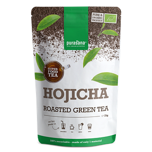 Purasana Hojicha Roasted Green Tea 75GR Purasana Hojicha Roasted Green Tea 75GR