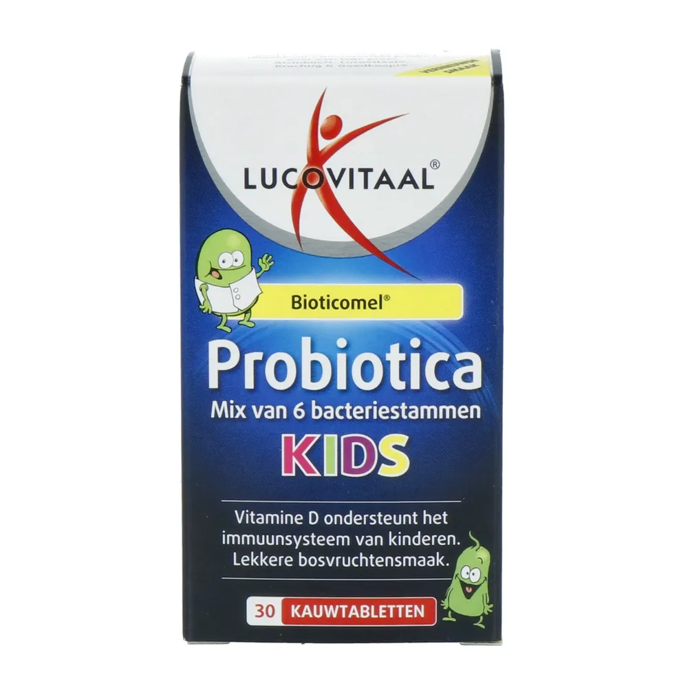 Lucovitaal Bioticomel Kids Kauwtabletten 30KTB