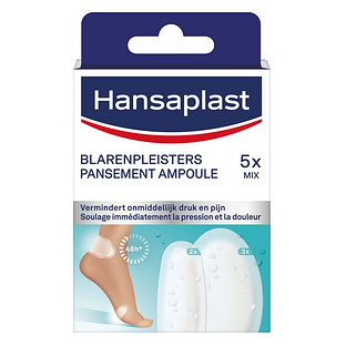 Hansaplast Blarenpleisters Mix 5ST Hansaplast Blarenpleisters Mix 5ST