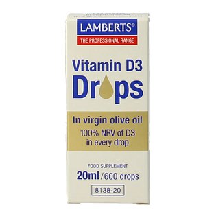 Lamberts Vitamine D3 Druppels 20ML