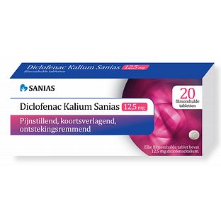 Sanias Diclofenac Kalium 12.5mg 20ST