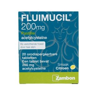 Fluimucil Pastille 200mg Zuigtabletten 20ST