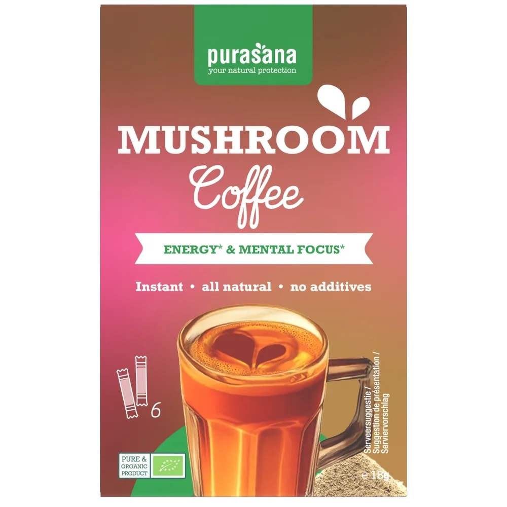 Purasana Instant Mushroom Coffee afbeelding