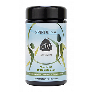 Chi Natural Life Spirulina 500mg Tabletten 190TB