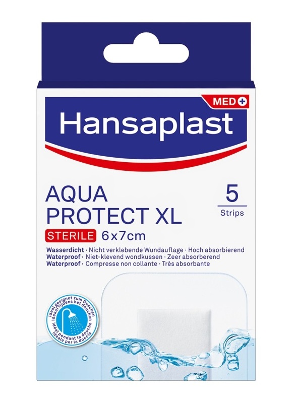 Hansaplast Pleisters Aqua Protext XL Steriel afbeelding