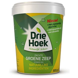 Driehoek Zachte Groene Zeep 900GR
