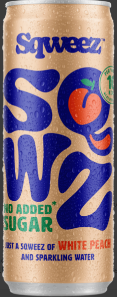 SQWZ Sqweez White Peach No Added Sugar afbeelding