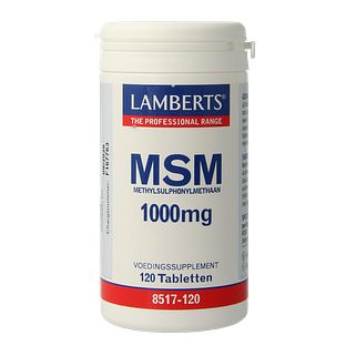 Lamberts MSM 1000mg Tabletten 120TB Lamberts MSM 1000mg Tabletten 120TB