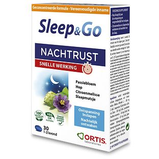 Ortis Sleep & Go Nachtrust Snelle Werking Tabletten 30TB