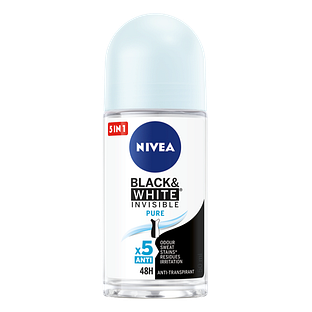 Nivea Black & White Invisible Pure Roll-on 50ML