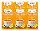 Yogi Tea Ginger Orange With Vanilla Voordeelverpakking 6x17ST