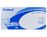 Romed Latex Handschoenen Large 100ST