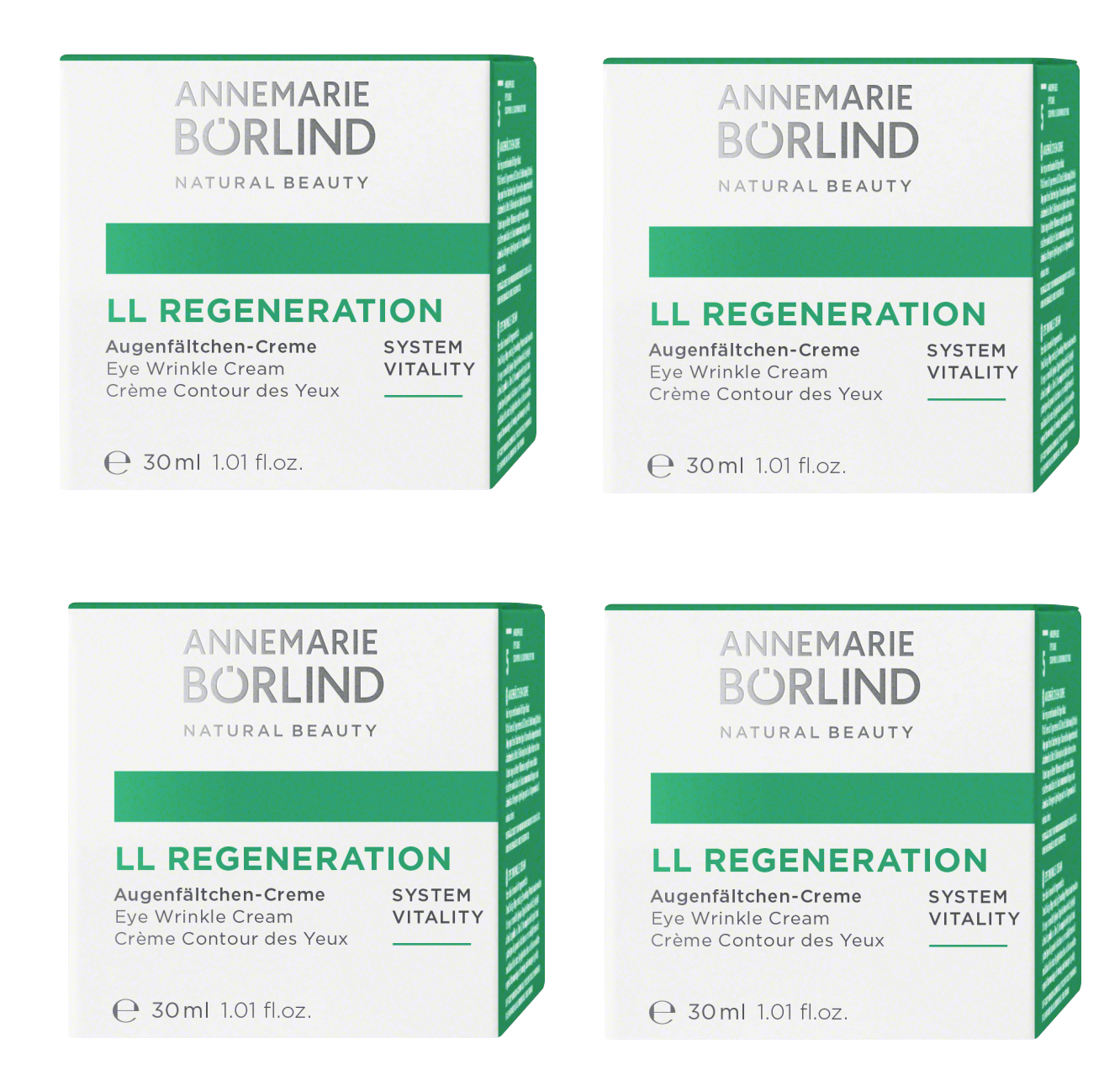 Borlind LL-Regeneration Oogrimpelcreme Grootverpakking 4st afbeelding