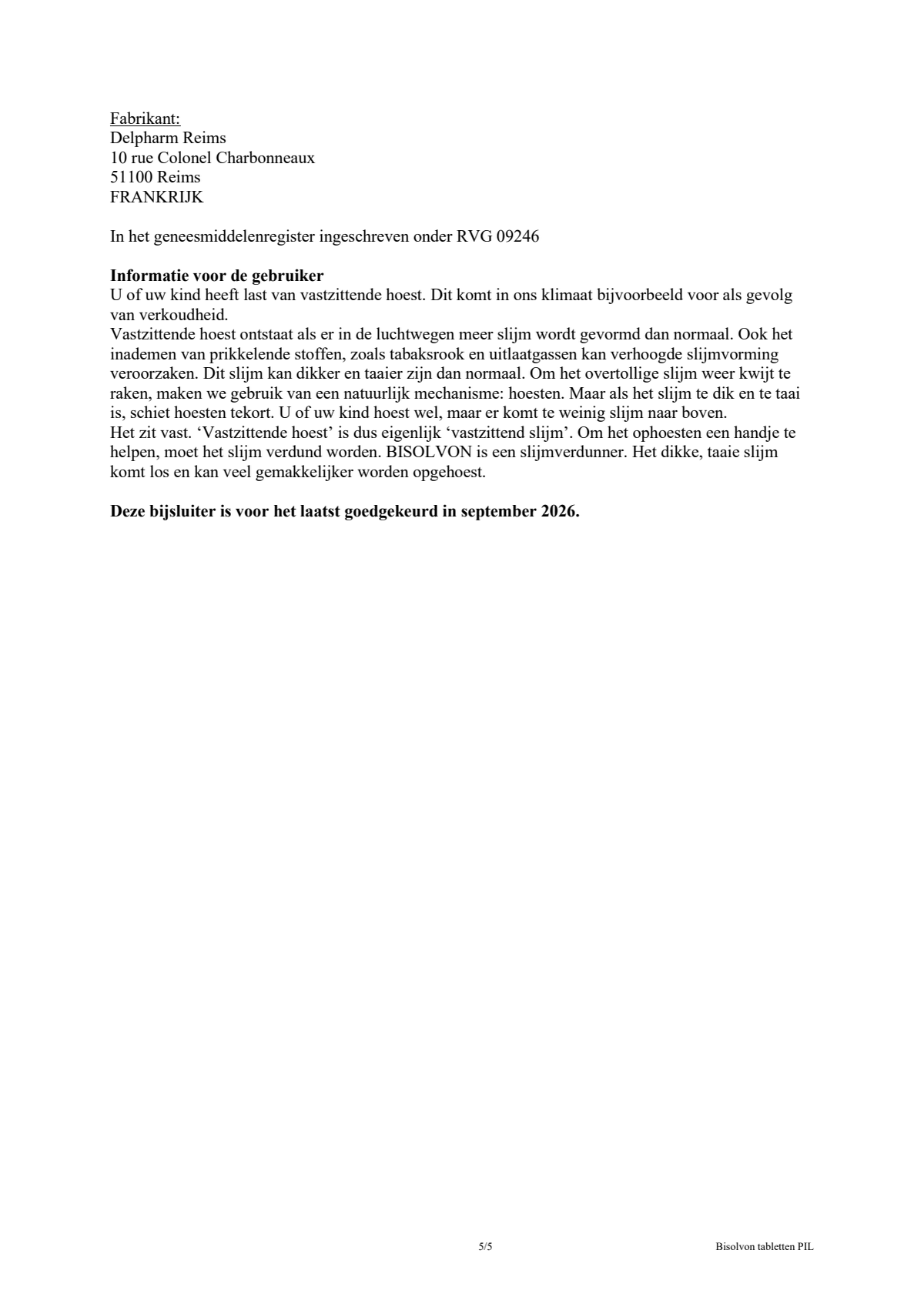 8mg Tabletten afbeelding van document #5, leaflet