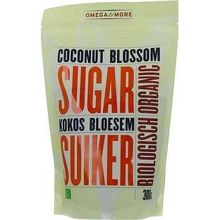 Omega & More Kokos Bloesem Suiker 300GR Omega & More Kokos Bloesem Suiker 300GR