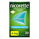 Nicorette Kauwgom 4mg Menthol Mint 30ST Nicorette Kauwgom 4mg Menthol Mint 30ST