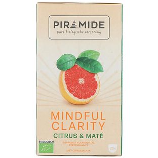 Piramide Mindful Clarity Citrus & Mate Thee 20ZK