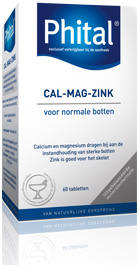 Phital Cal Mag Zink Tabletten 60st afbeelding 1
