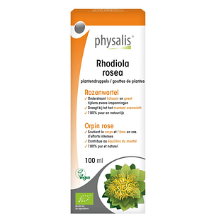 Physalis Rodiola Rosea Plantendruppels Bio 100ML