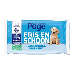 Page Fris en Schoon Vochtig Toiletpapier 74ST