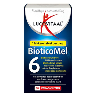 Lucovitaal Bioticomel Kauwtabletten 30TB