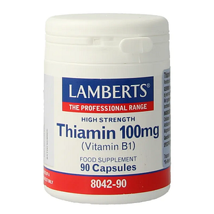 Lamberts Thiamine 100 mg Capsules 90VCP