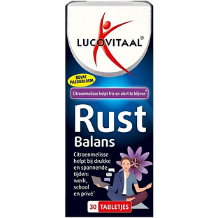 Lucovitaal Rust Balans Tabletten 30TB