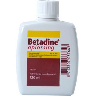 Betadine Jodium Oplossing 120ML