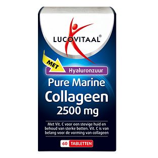 Lucovitaal Pure Marine Collageen 2500 mg 60TB