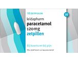 Leidapharm Paracetamol Zetpil 120mg 10ST Leidapharm Paracetamol Zetpil 120mg 10ST