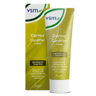 Vsm Derma Cardiflor Crème - gevoelige en droge huid 75GR Vsm Derma Cardiflor Crème - gevoelige en droge huid 75GR