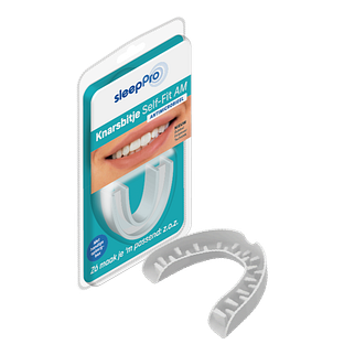 SleepPro Knarsbitje Self-Fit AM (anti-microbieel) 1ST