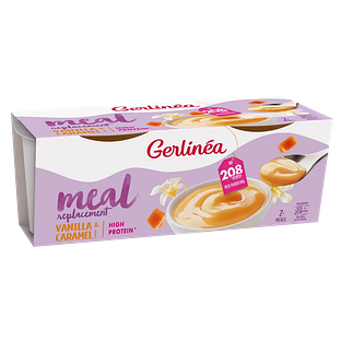 Gerlinéa Pudding Vanille & Karamelsmaak 2ST