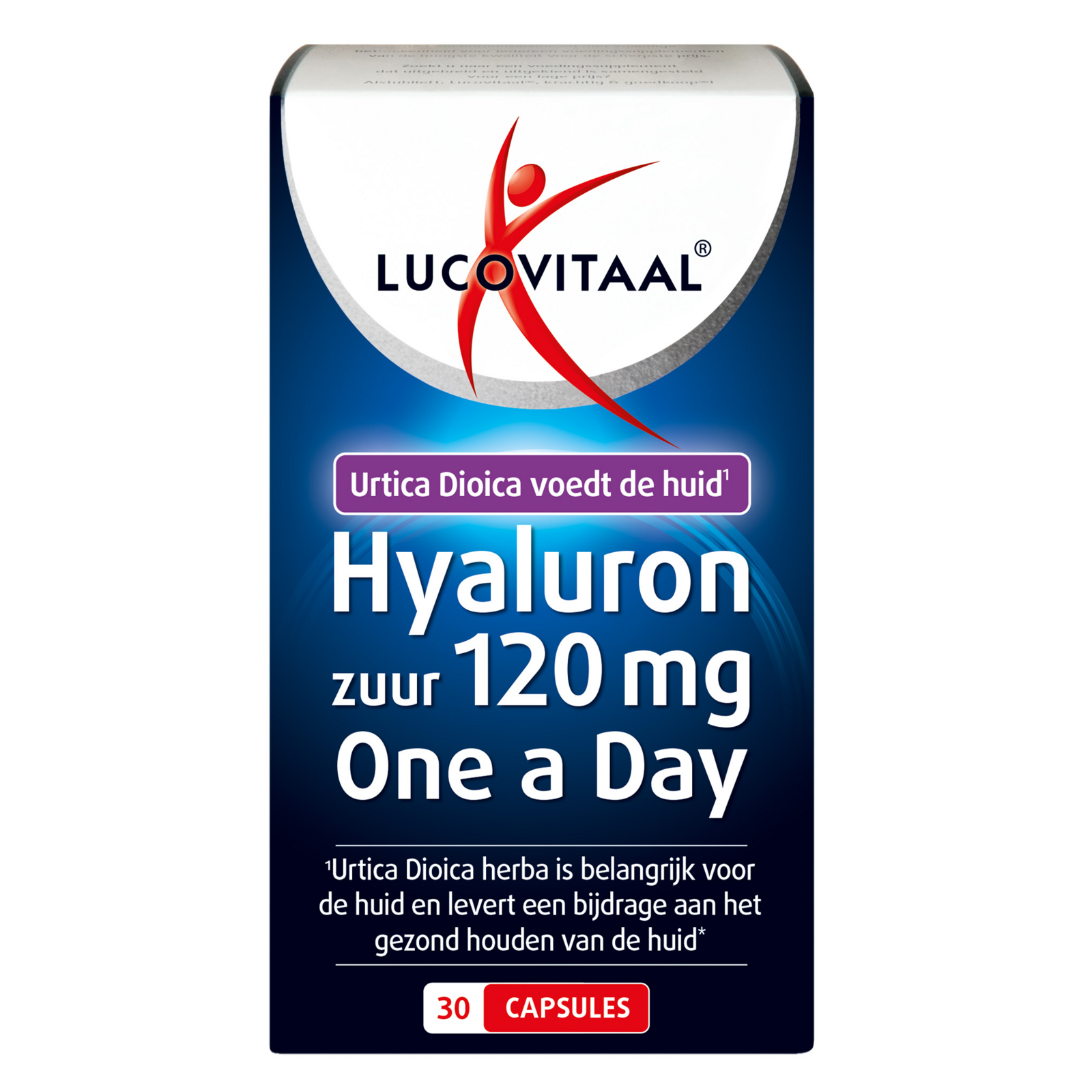 Lucovitaal Hyaluronzuur Droge Huid 120mg Capsules 30CP